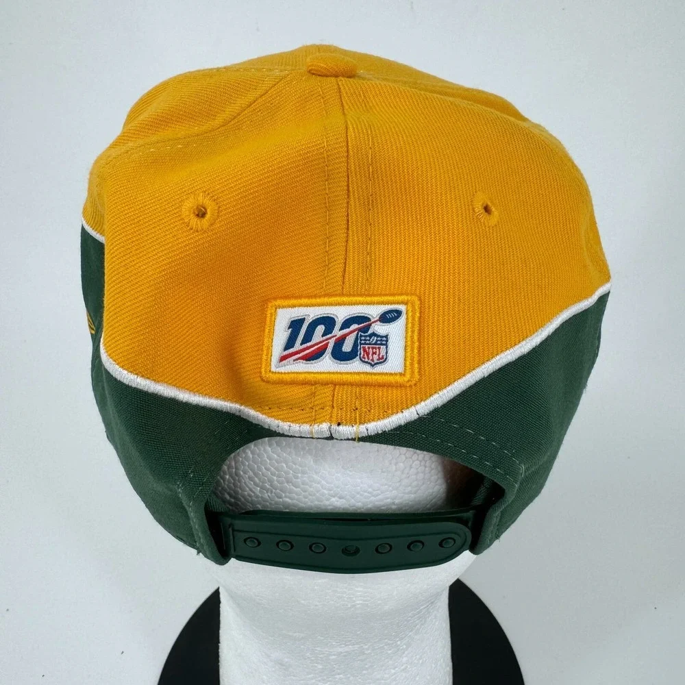 Green Bay Packers City 2019 Draft NFL 100 Years Adjustable Snapback Hat Cap - Picture 15 of 16